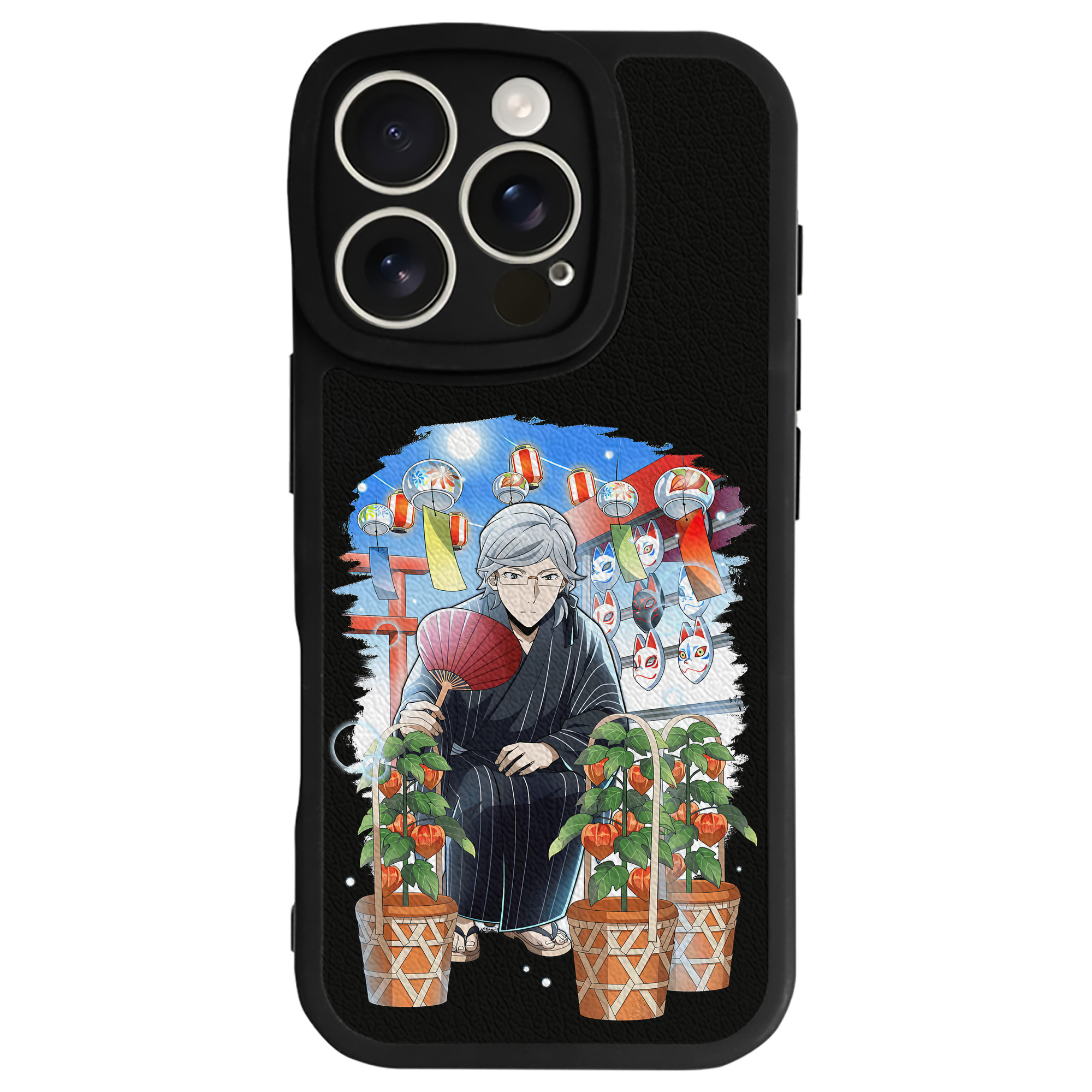 （画像用） 文豪ストレイドッグス Bungo Stray Dogs 【iPhone 16シリーズ対応】シリコンスマホケース（レザー調） 材質：シリコン